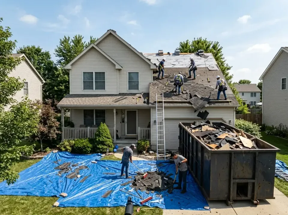 roof-replacement-debris-remova-004 — frequently asked questions, Cheapest Dumpster Rentals in Five Forks, SC